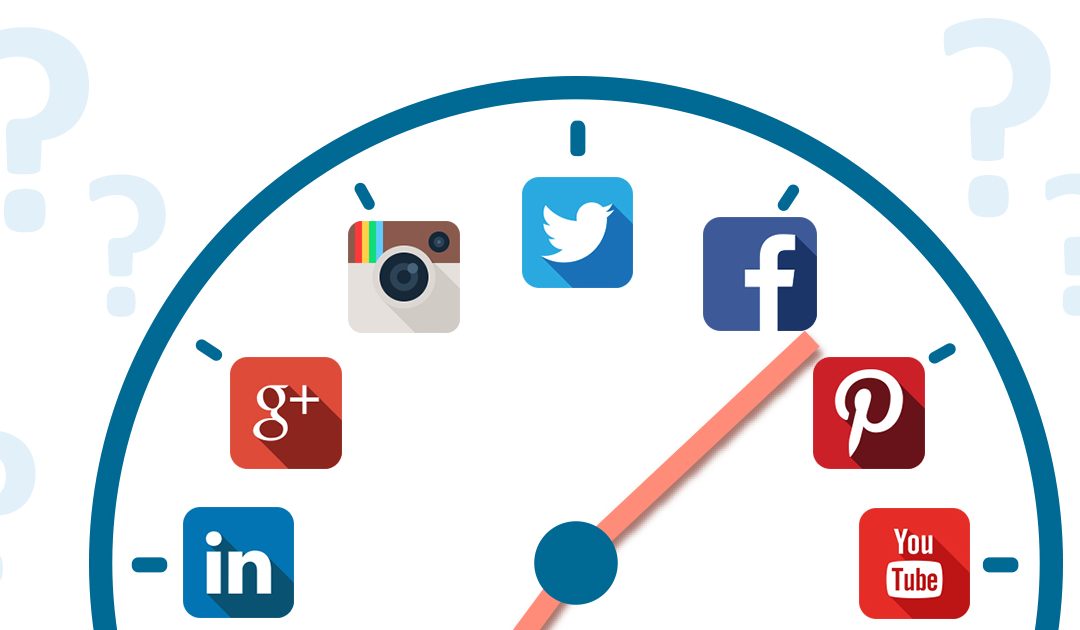 Las horas de mayor impacto en redes sociales